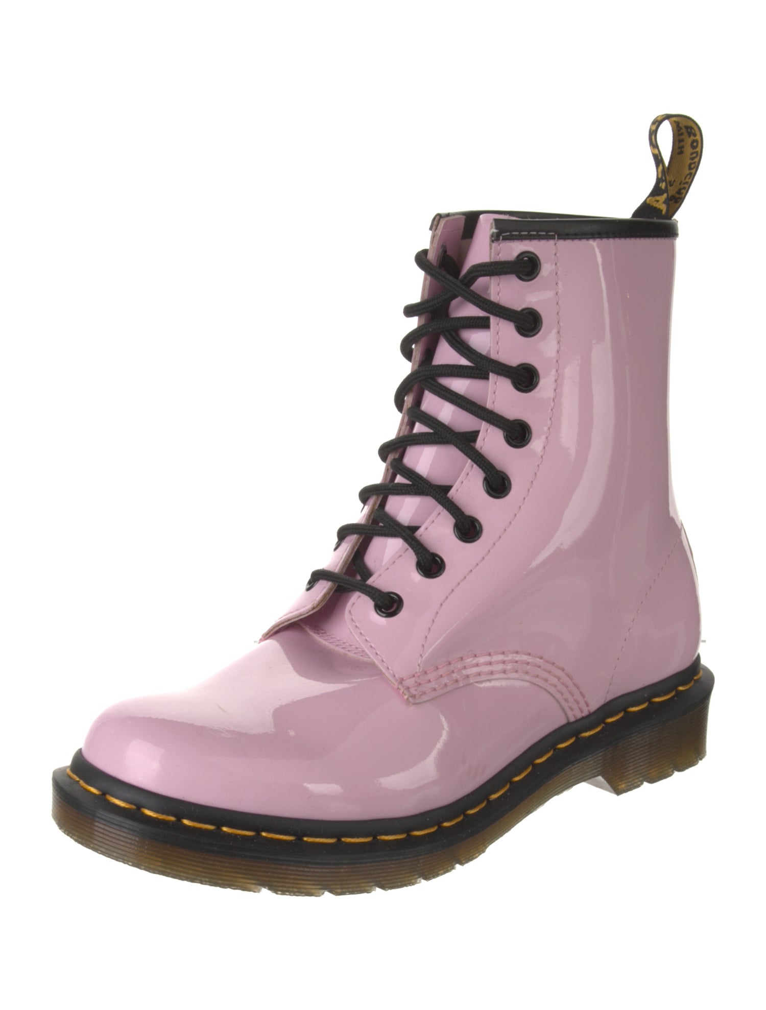 Dr. Martens Patent Leather Combat Boots