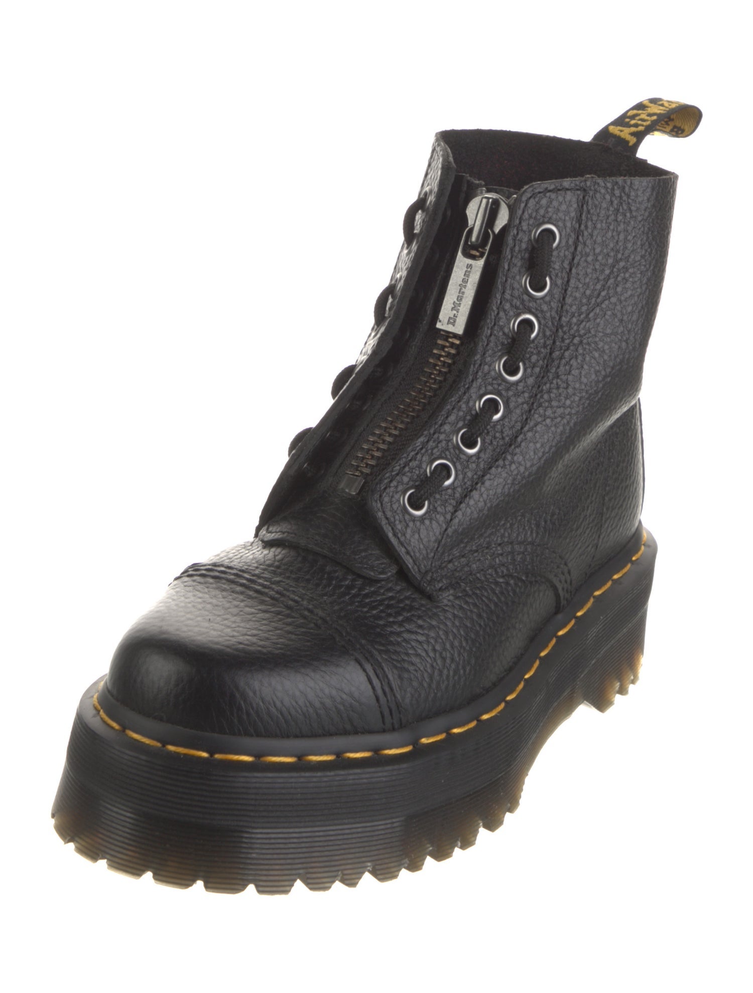 Dr. Martens Leather Combat Boots