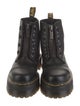 Dr. Martens Leather Combat Boots