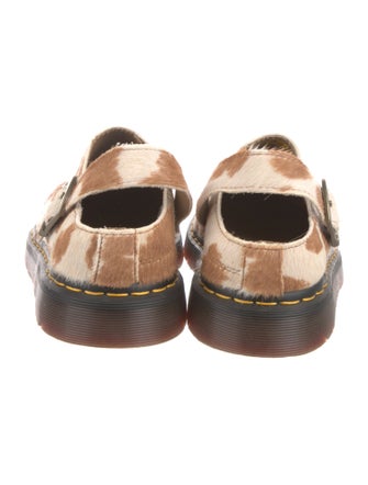 Dr. Martens Ponyhair Animal Print Slingback Flats