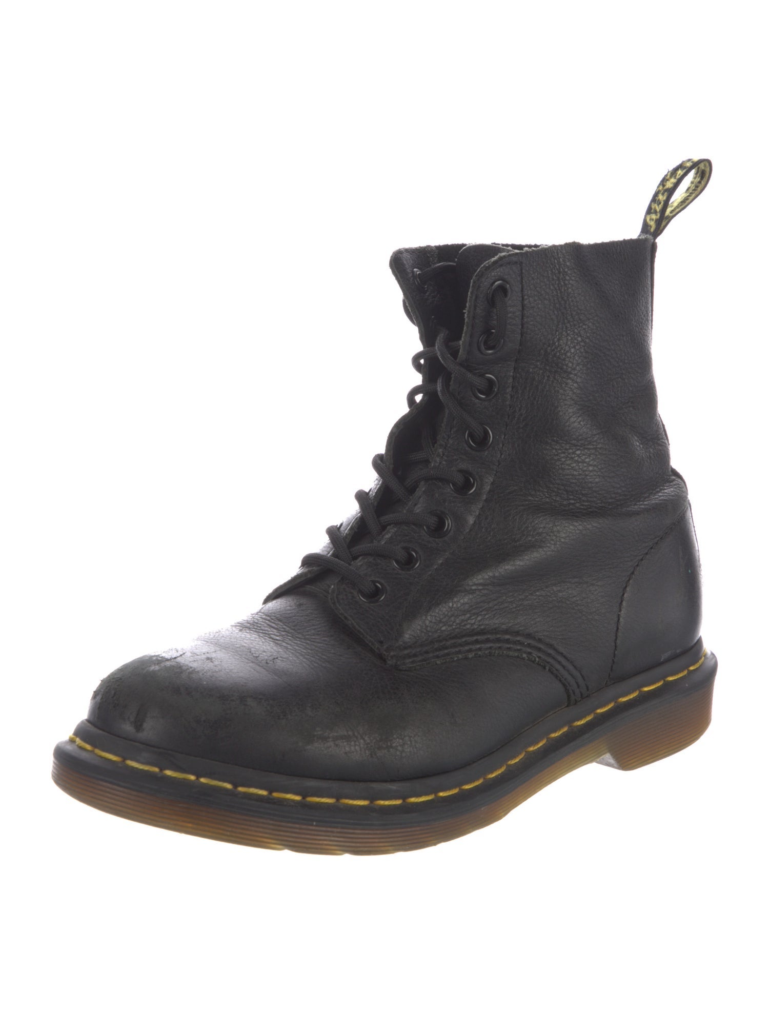 Dr. Martens Leather Lace-Up Boots