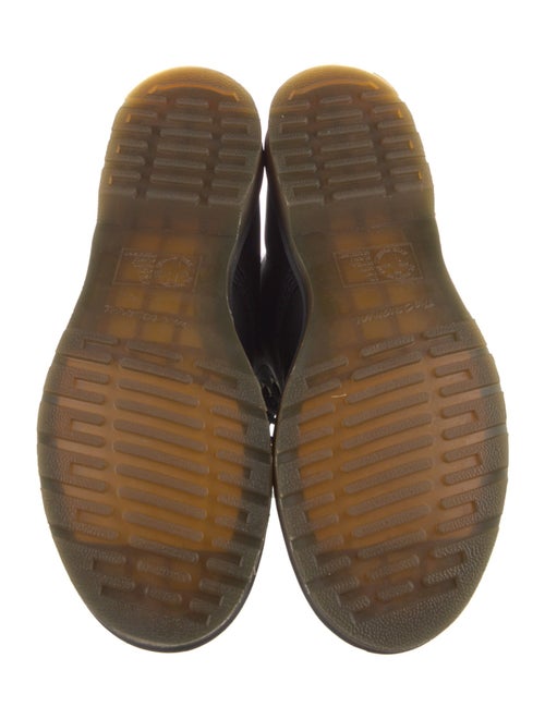 Dr. Martens Leather Floral Print Combat Boots