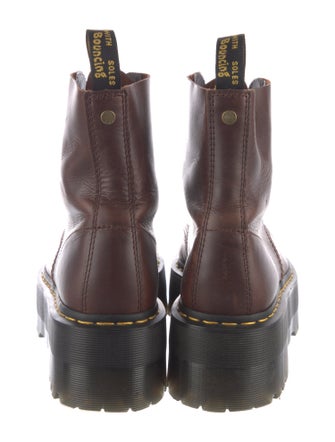 Dr. Martens Leather Combat Boots