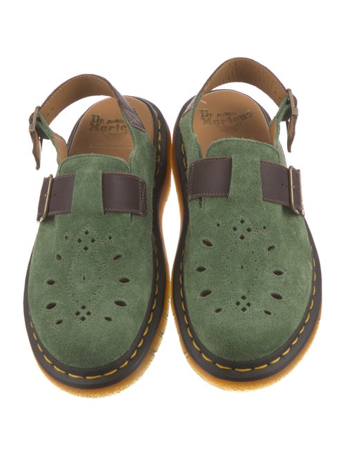 Dr. Martens Suede Printed Slingback Flats