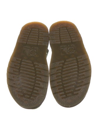 Dr. Martens Suede Printed Slingback Flats