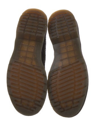 Dr. Martens Glitter Leather Trim Embellishment Combat Boots