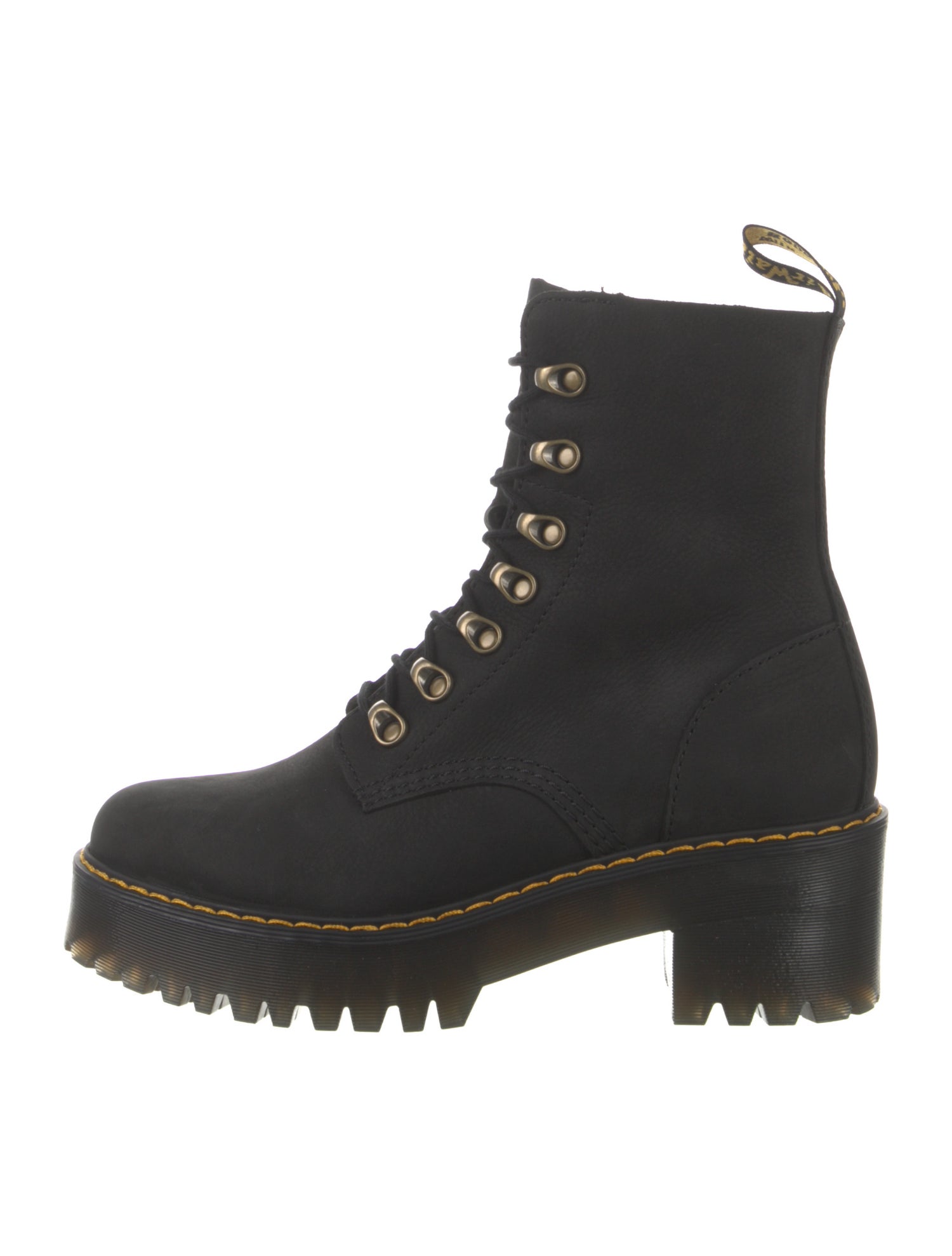 Dr. Martens Leather Combat Boots