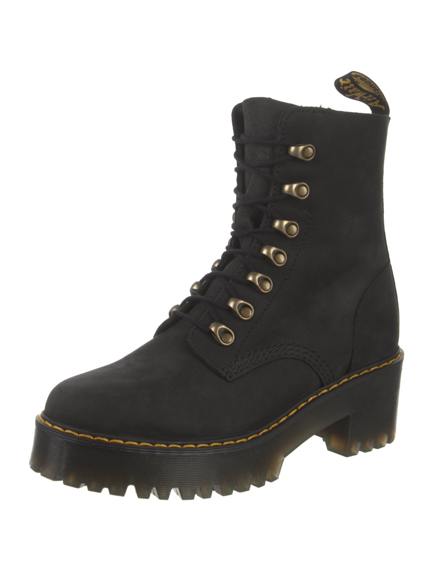 Dr. Martens Leather Combat Boots