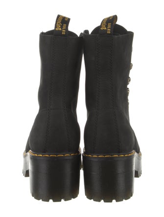 Dr. Martens Leather Combat Boots