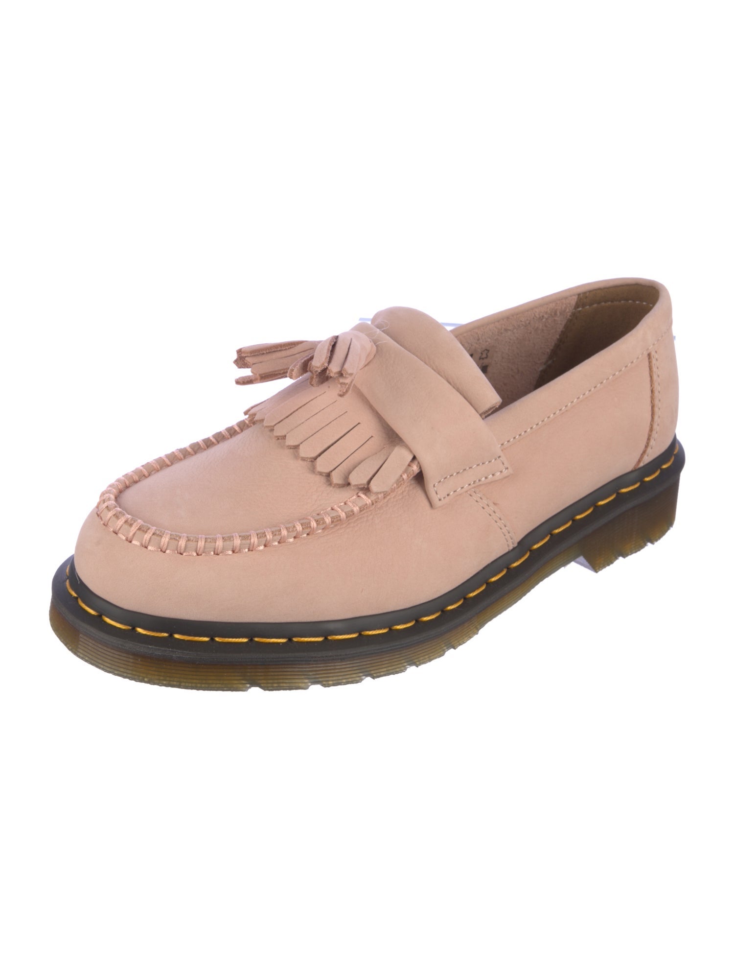 Dr. Martens Leather Tassel Accents Loafers