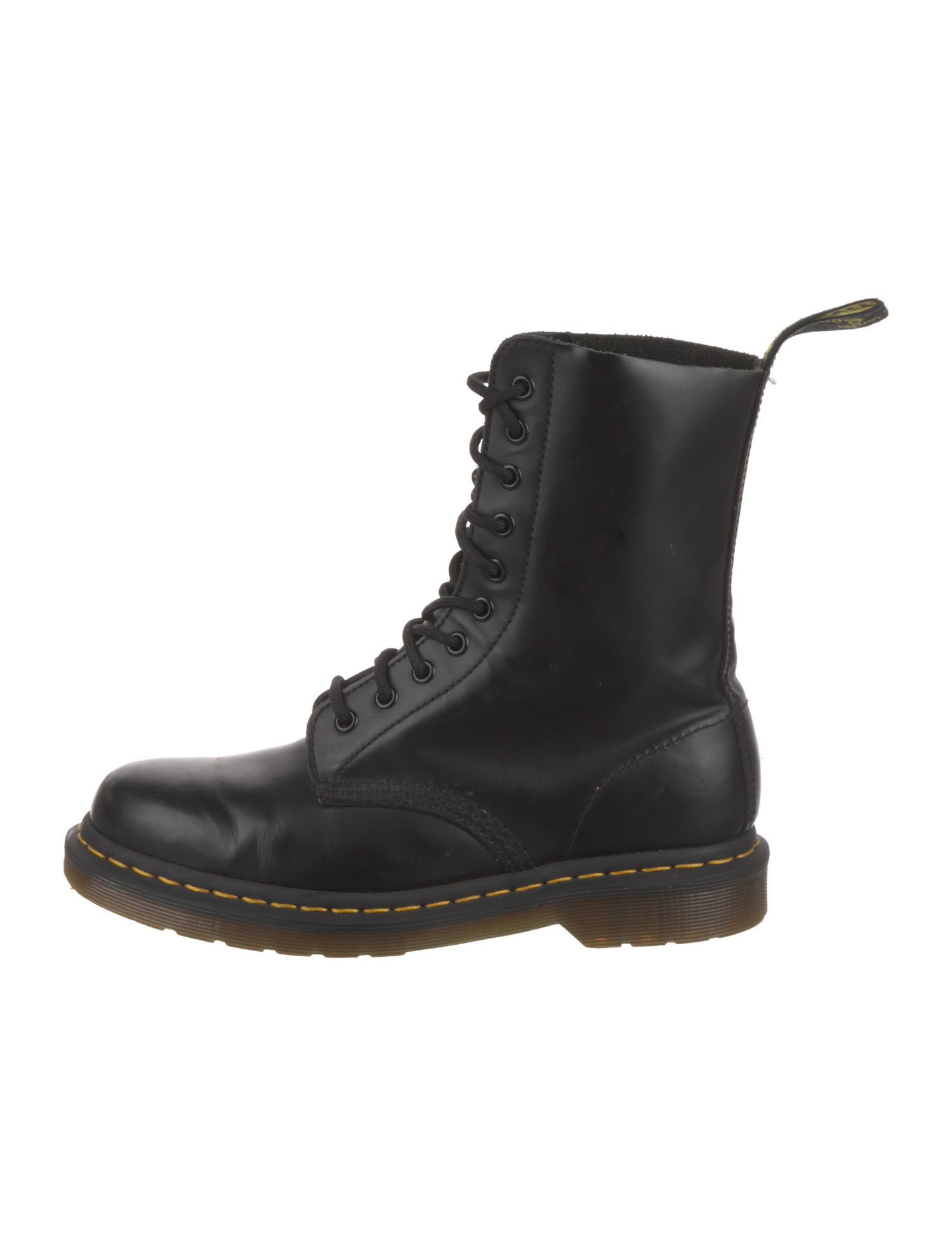 Dr. Martens Leather Combat Boots