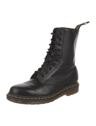 Dr. Martens Leather Combat Boots