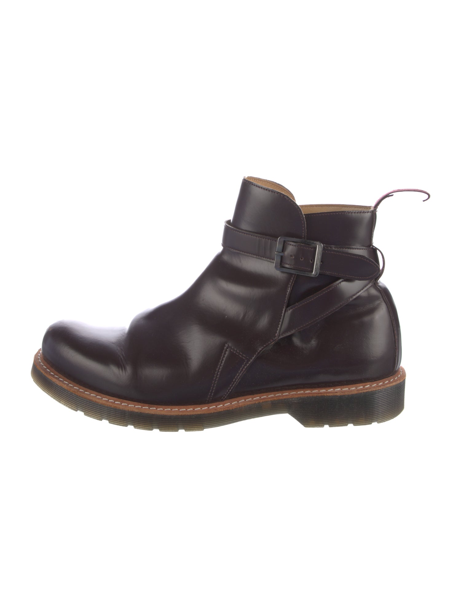 Dr. Martens Leather Moto Boots
