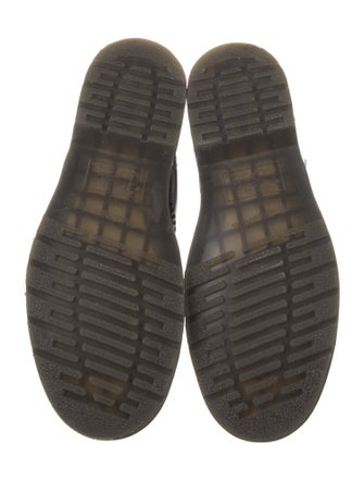 Dr. Martens Patent Leather Tie-Dye Print Combat Boots