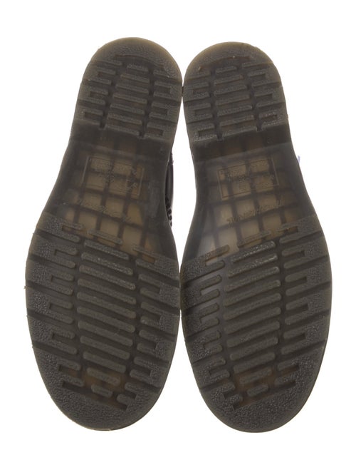 Dr. Martens Patent Leather Tie-Dye Print Combat Boots