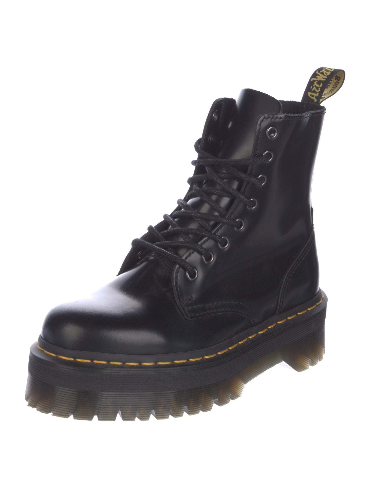Dr. Martens Patent Leather Combat Boots