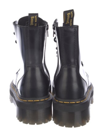 Dr. Martens Patent Leather Combat Boots
