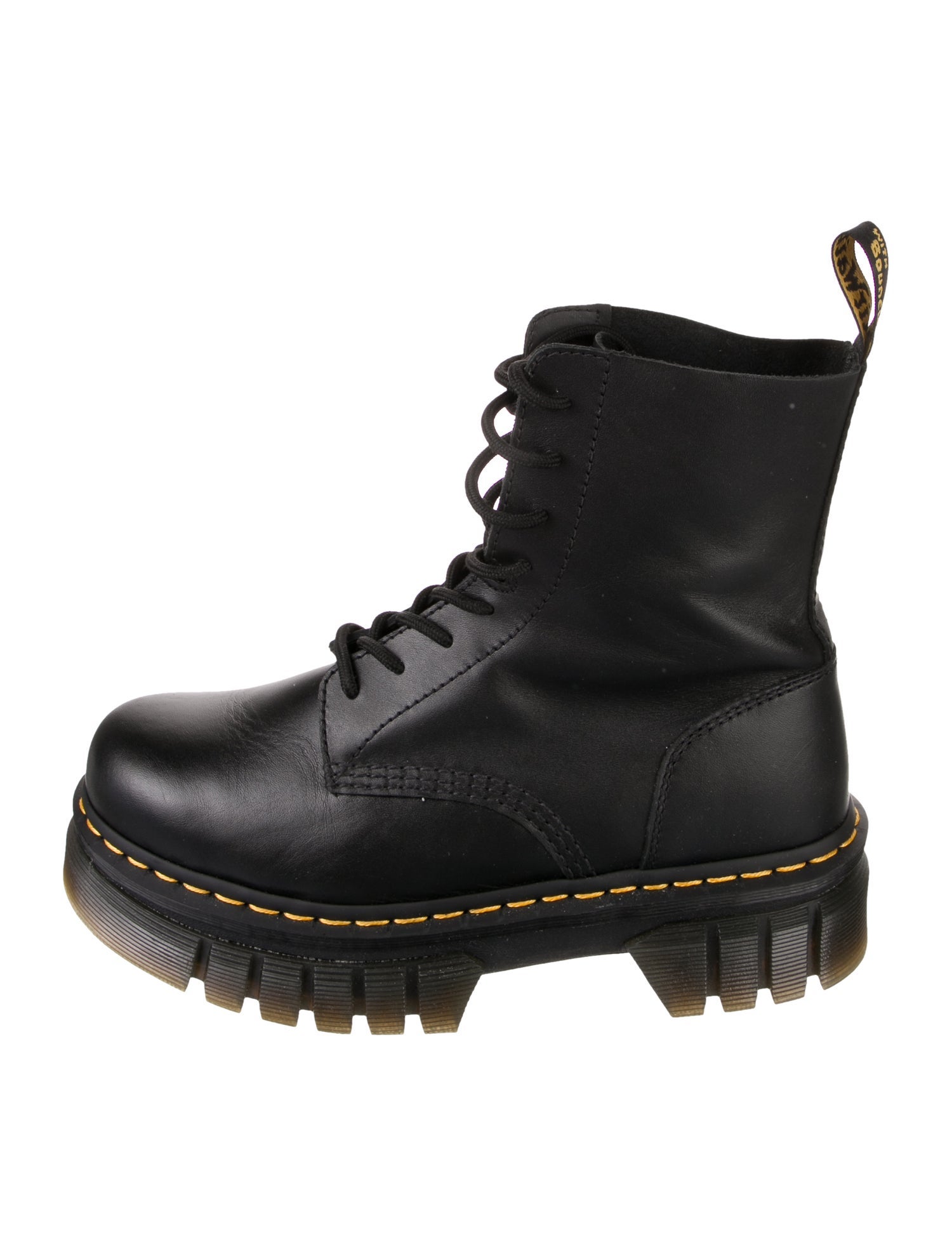 Dr. Martens Leather Combat Boots