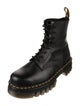 Dr. Martens Leather Combat Boots