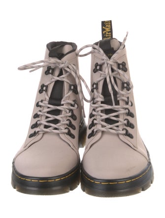 Dr. Martens Canvas Combat Boots