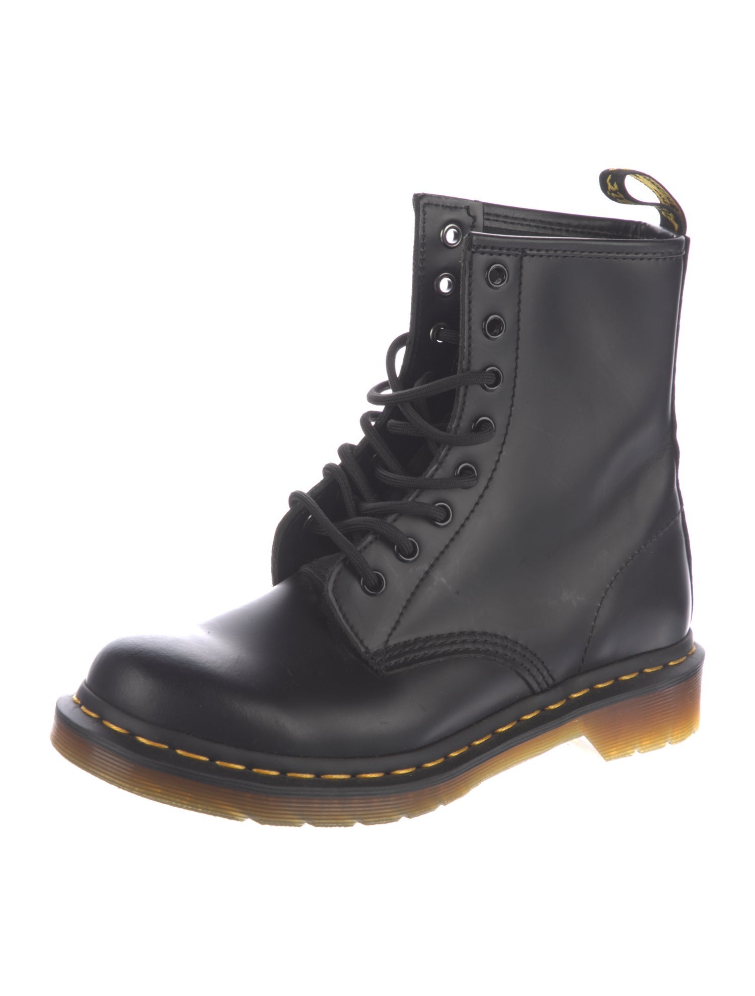 Dr. Martens Leather Combat Boots