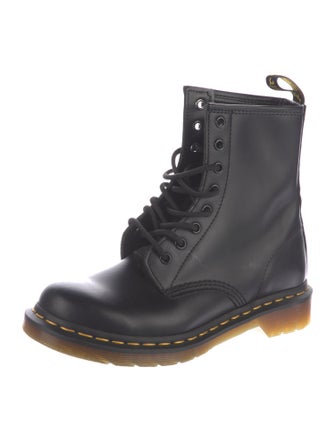 Dr. Martens Leather Combat Boots