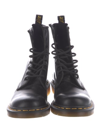 Dr. Martens Leather Combat Boots