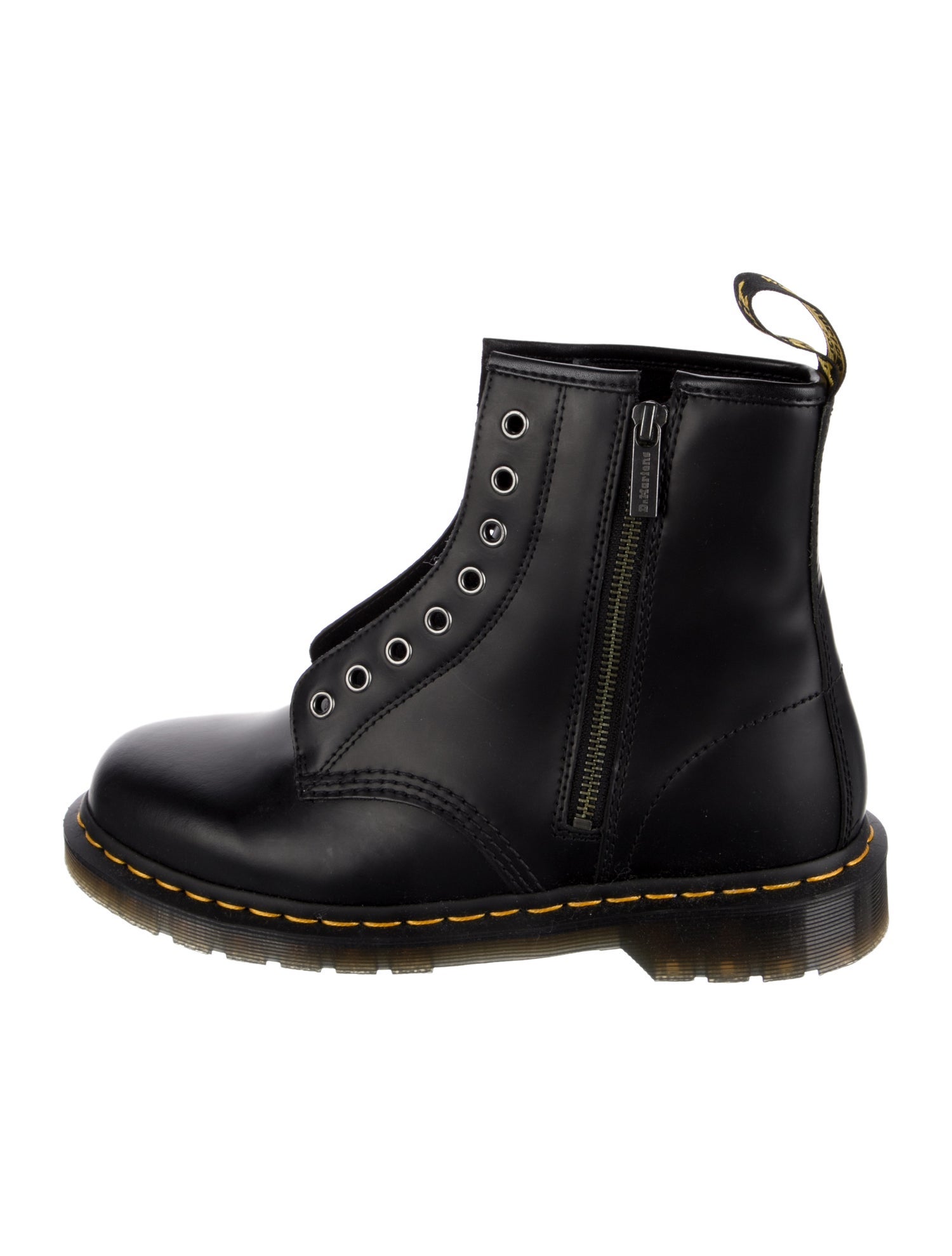 Dr. Martens Leather Lace-Up Boots