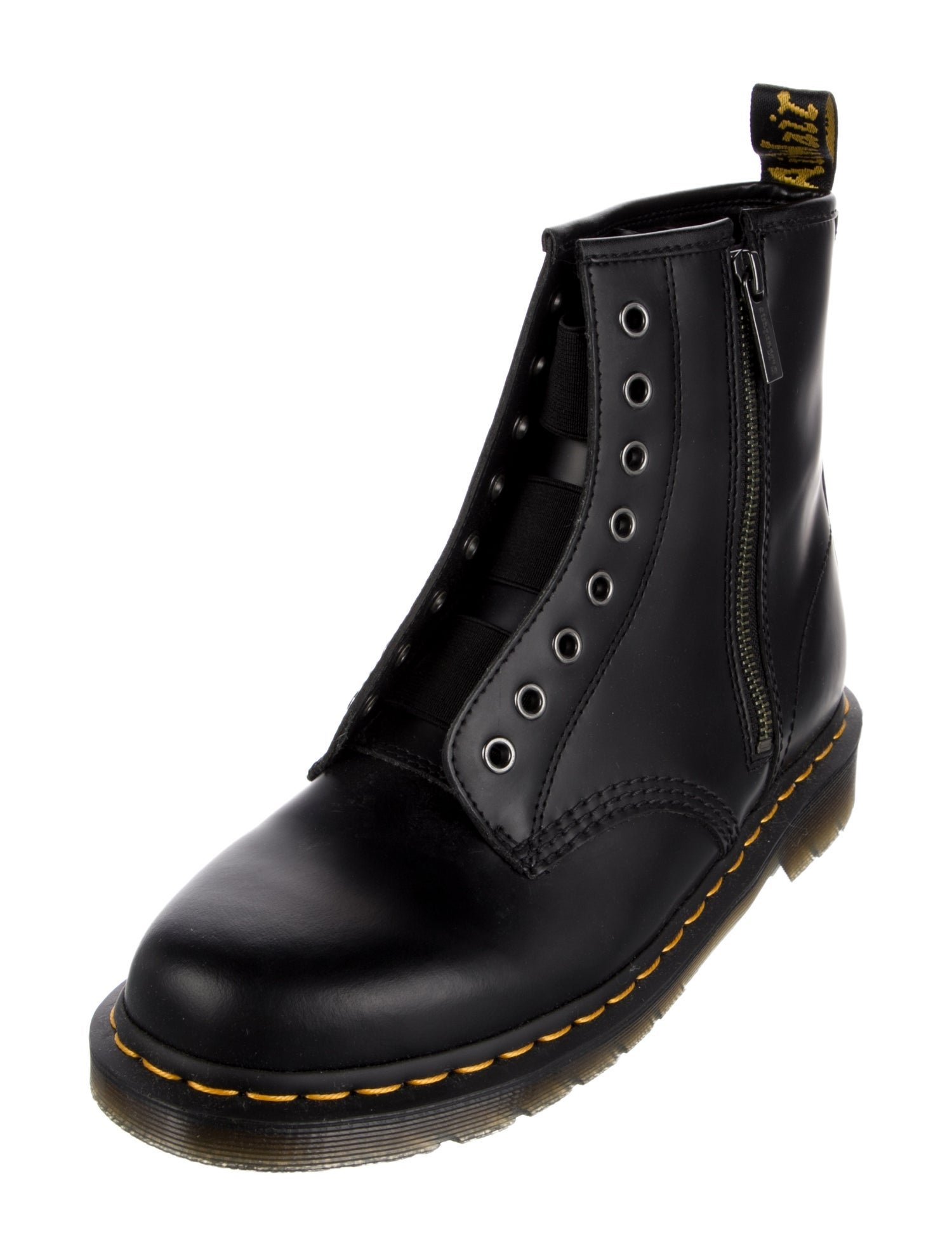 Dr. Martens Leather Lace-Up Boots