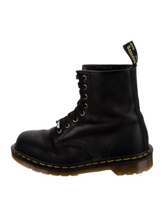 Dr. Martens Leather Combat Boots