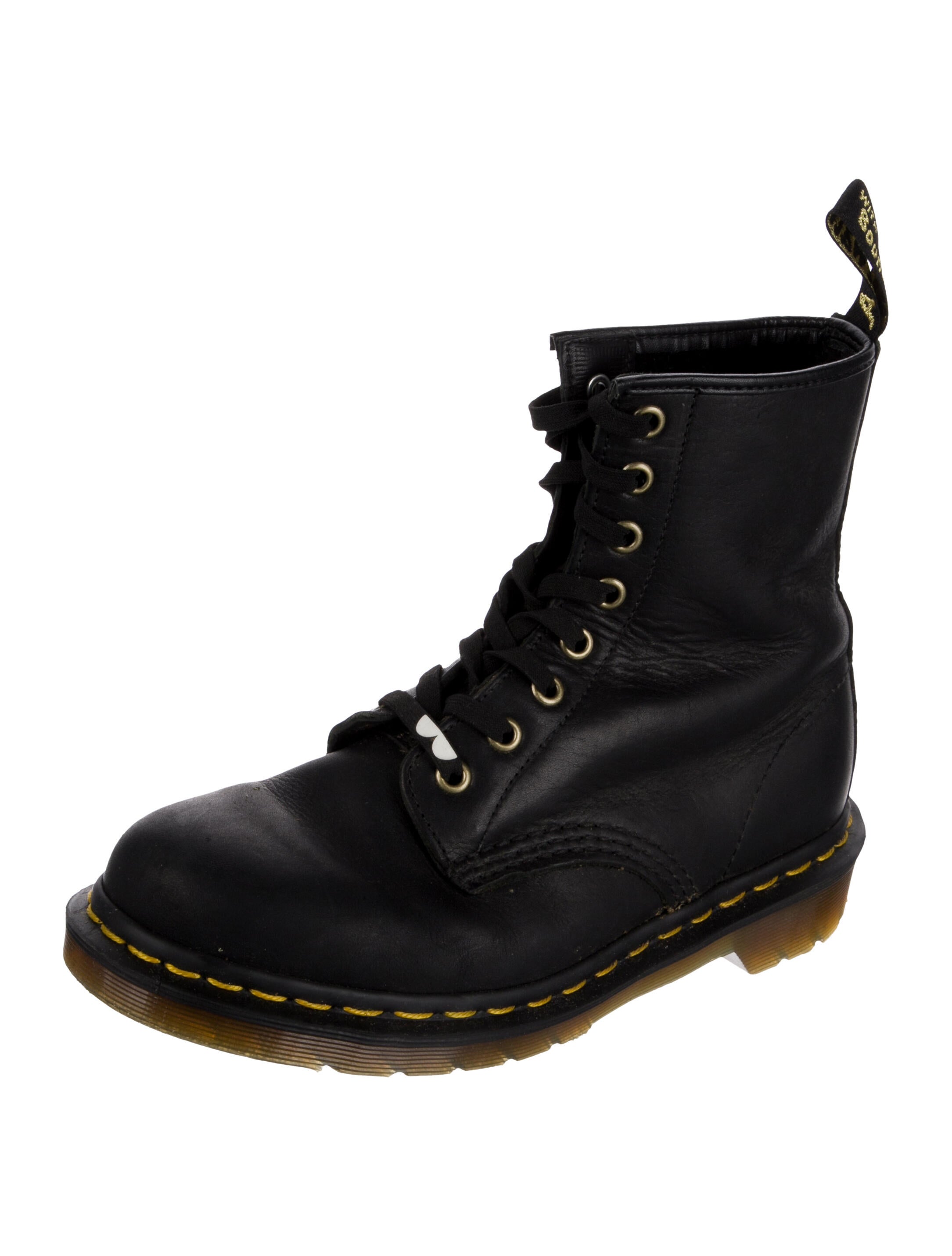 Dr. Martens Leather Combat Boots