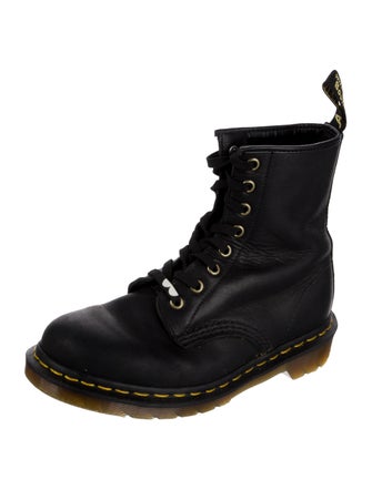 Dr. Martens Leather Combat Boots