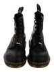 Dr. Martens Leather Combat Boots