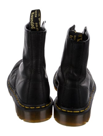 Dr. Martens Leather Combat Boots