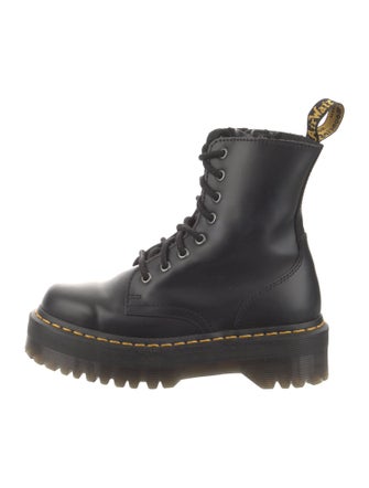 Dr. Martens Leather Combat Boots