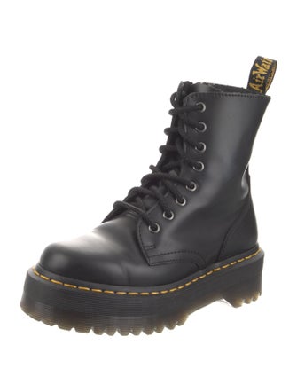 Dr. Martens Leather Combat Boots