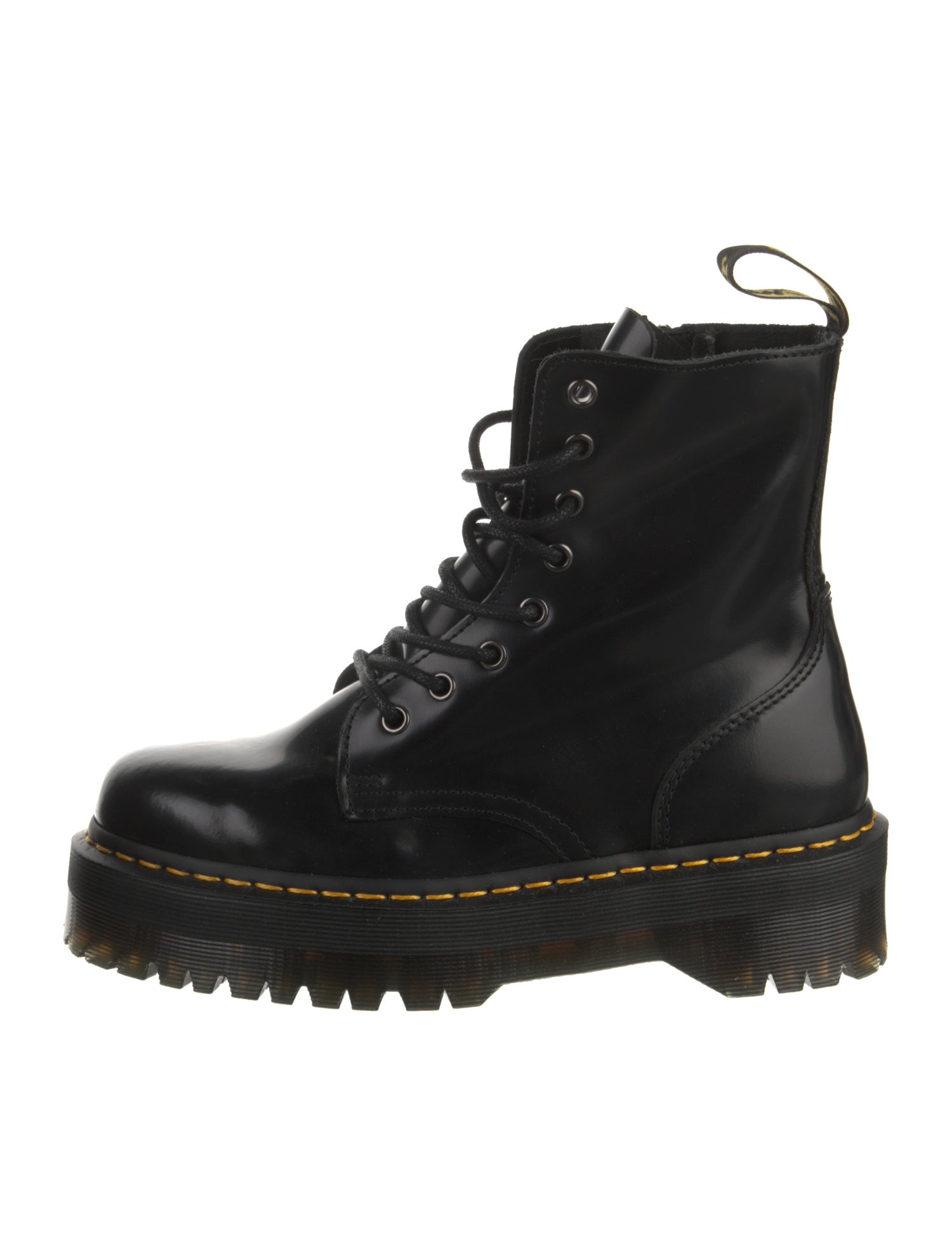 Dr. Martens Patent Leather Combat Boots