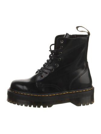 Dr. Martens Patent Leather Combat Boots