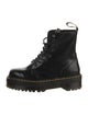 Dr. Martens Patent Leather Combat Boots