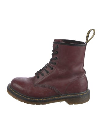 Dr. Martens Leather Combat Boots