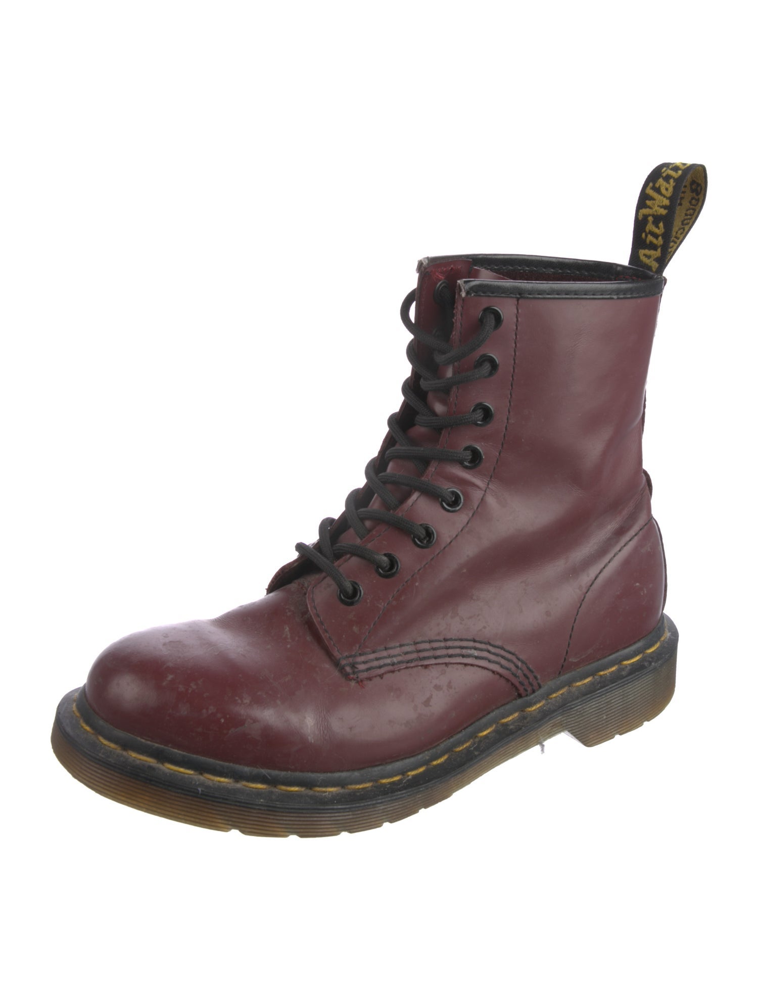 Dr. Martens Leather Combat Boots
