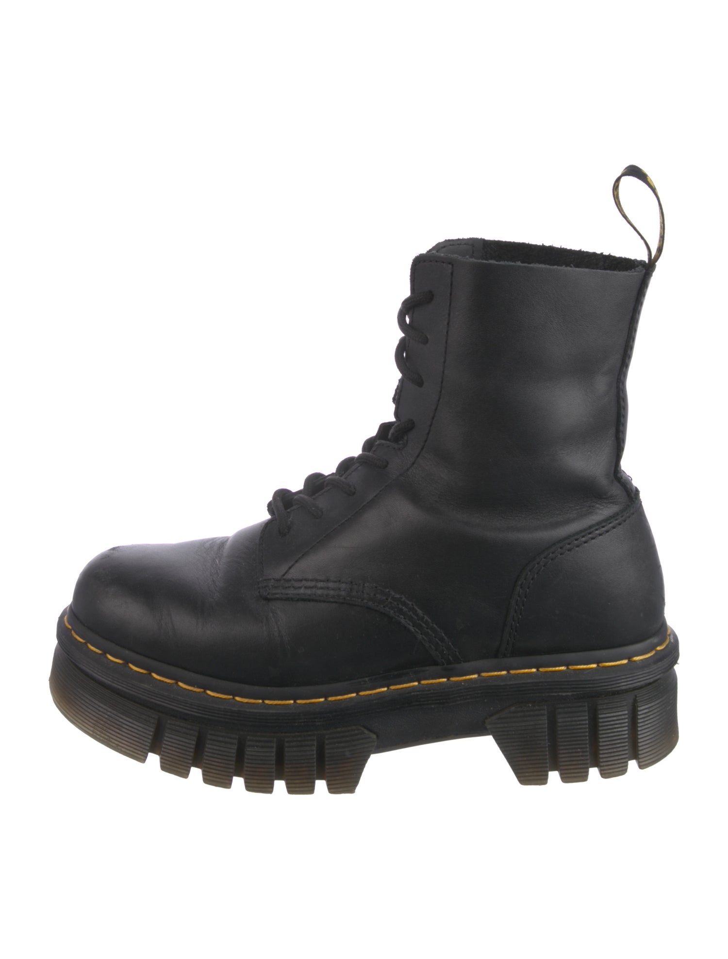 Dr. Martens Leather Combat Boots