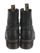 Dr. Martens Leather Combat Boots