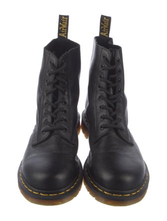 Dr. Martens Leather Combat Boots