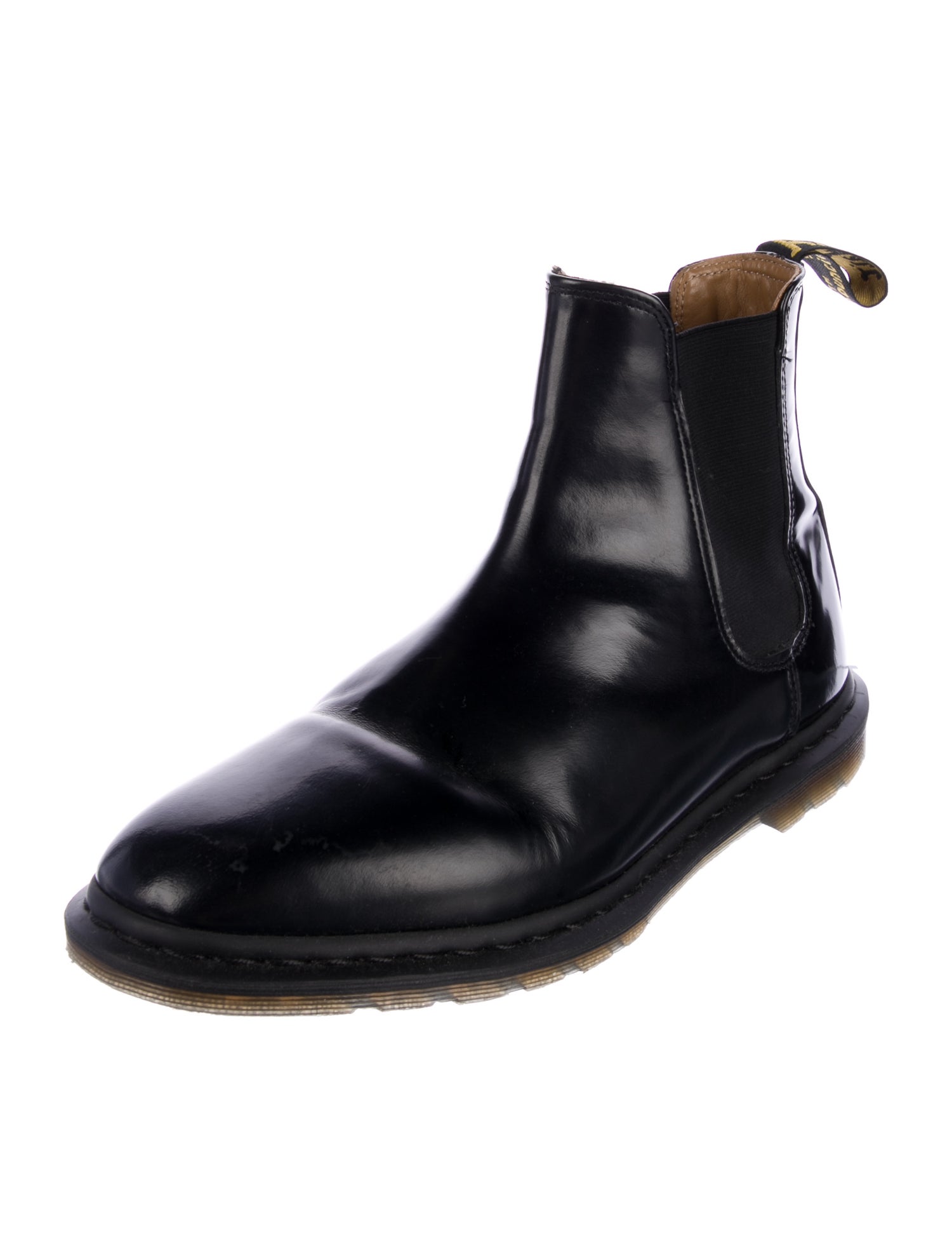 Dr. Martens Patent Leather Chelsea Boots