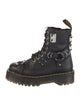 Dr. Martens Leather Combat Boots