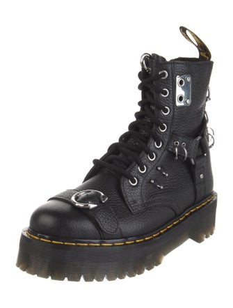 Dr. Martens Leather Combat Boots