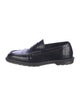 Dr. Martens Leather Tassel Accents Dress Loafers