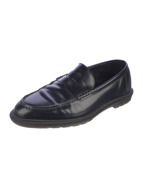 Dr. Martens Leather Tassel Accents Dress Loafers