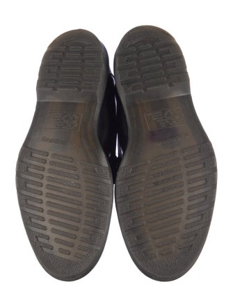 Dr. Martens Leather Tassel Accents Dress Loafers